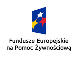 Logo pomoc żywnościowa w ramach Programu FEPŻ 2021-2027